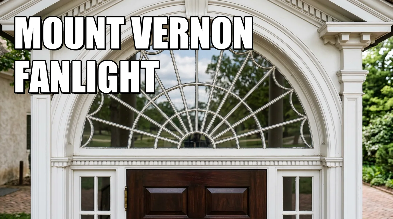 Fanlight Windows: How to Spot Them on Federal and Early American Houses