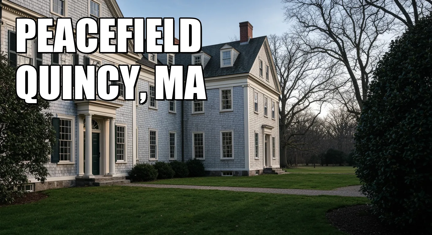 Peacefield Quincy: What the Adams House Site Actually Gives Back