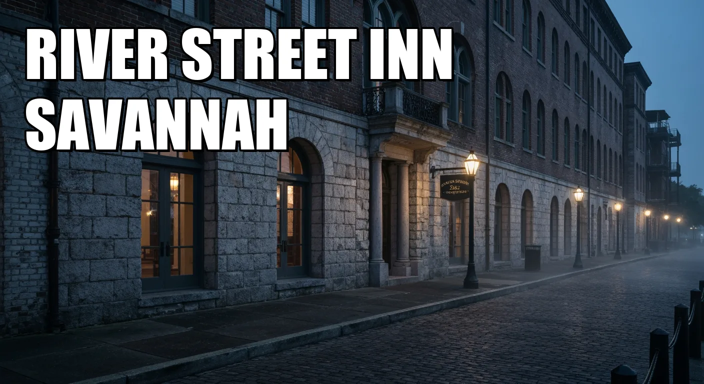 River Street Inn Savannah: Parking, Destination Fee, and Who This Stay Fits