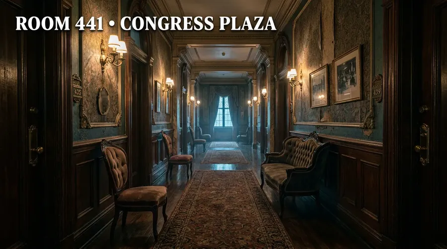 Unlocking Room 441's Secrets: Congress Plaza Hauntings